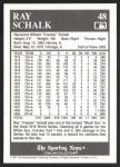 Ray Schalk 1991 Conlon Collection HOF Card