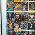 1996-97 Topps Stadium Club Basketball Uncut Sheet