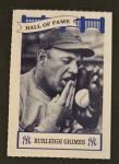 1992 Burleigh Grimes Yankees Hall Of Fame Card