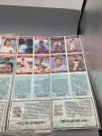 Lot of 4 Sealed 1985 TCMA Baseball Card Sheets