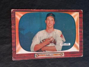 1955 Bowman Bob Feller #134 Card - Great Deal!