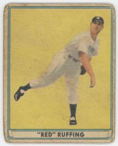1941 Play Ball 20 J.R. Ruffing Card