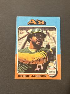 1975 Topps #300 Reggie Jackson Oakland A's
