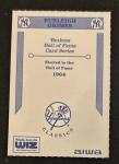 1992 Burleigh Grimes Yankees Hall Of Fame Card