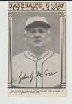 1948 Exhibit Baseball Hall of Fame John McGraw Card
