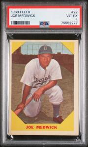 1960 Fleer Joe Medwick #22 Card