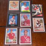 Cincinnati Reds Baseball Card Collection: Griffey, Sanders, Rixey