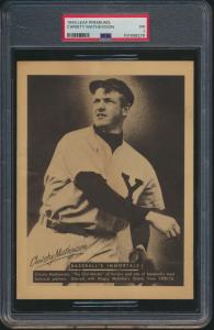 1949 Leaf Christy Mathewson PSA 1 Rare Card