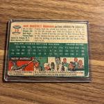 1954 Topps Jackie Robinson #10 White Back Card