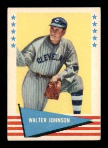 1961 Fleer Walter Johnson Baseball Card #49