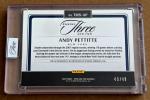 2025 Panini Andy Pettitte Timeless Moments Auto 40/49