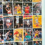 1996-97 Topps Stadium Club Basketball Uncut Sheet