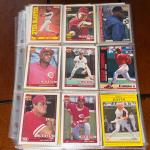 Cincinnati Reds Baseball Card Collection: Griffey, Sanders, Rixey