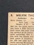 1941 Play Ball Mel Ott #8 Giants Card