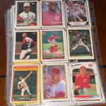 Cincinnati Reds Baseball Card Collection: Griffey, Sanders, Rixey