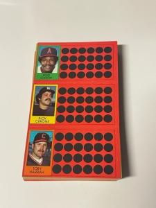 1981 Topps Scratch Off Panels - Choose Yours