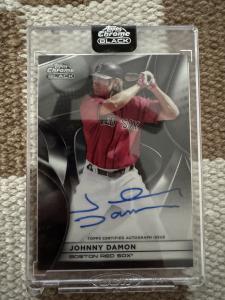 2025 Topps Chrome Johnny Damon Autograph Card