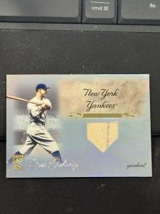 2009 Topps Tribute Lou Gehrig Jersey Card #/99