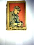 1926 W512 Tris Speaker Hand Cut Card