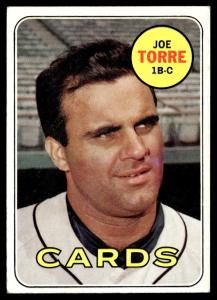 1969 Topps Joe Torre St. Louis Cardinals Card