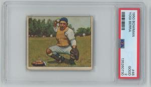 Yogi Berra 1950 Bowman Card #46 Yankees