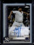 2025 Topps Chrome CC Sabathia Auto #/50 Yankees