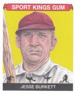 Jesse Burkett Sportkings Mini New York Giants #58