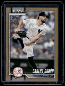 Carlos Rodon Gold #82 2026 Topps Yankees