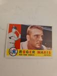 1960 Topps Roger Maris #377 Baseball Card