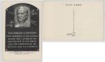 1953 Hall of Fame Postcards Morgan Bulkeley