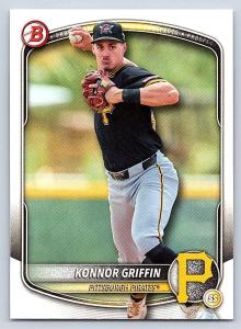 Konnor Griffin 2025 Bowman Draft Pirates Card