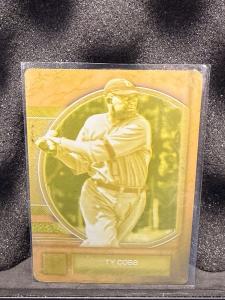 2025 Topps Museum Ty Cobb 1/1 Yellow Plate