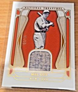 Mel Ott 2025 Panini National Treasures Card #MT-MO
