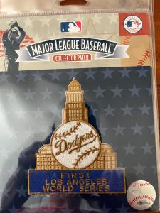 1959 Dodgers World Series Vintage Jersey Patch
