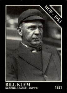 1992 Conlon TSN #460 Bill Klem Baseball Card