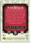 2006 SP Legendary Cuts Kid Nichols #32 HOF