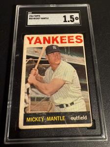 1964 Topps Mickey Mantle #50 Baseball Card