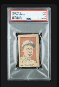 1926 Dazzy Vance W512 Hand-Cut RC #10