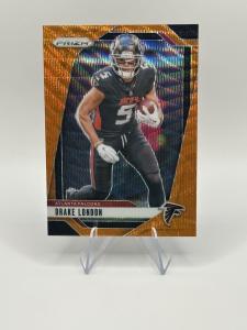 2024 Panini Prizm Drake London #12 Orange Wave