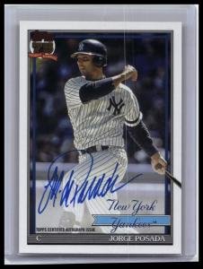2026 Topps Jorge Posada 35th Anniversary Autograph