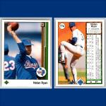 Nolan Ryan Baseball Card Set - 6 Cards