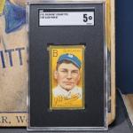 Zack Wheat 1911 T205 Gold Border Baseball Card