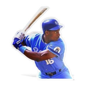 Bo Jackson Royals Glossy Sticker Vinyl Laminate