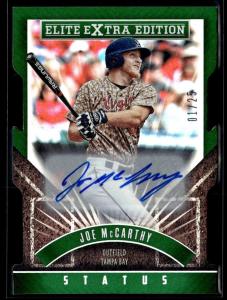 2015 Panini Elite Joe McCarthy Autographed Card
