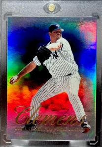 Roger Clemens Rare Rainbow Foil Refractor Card