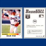 Nolan Ryan Baseball Card Set - 6 Cards