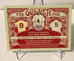 2025 Leaf Lumber Baseball Golden Age 1940s 1/1