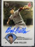 2003 Topps Bob Feller Autographed Card GMA 10