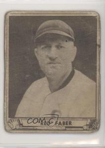 1940 Play Ball Red Faber HOF Card #230