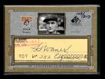 2001 SP Legendary Cuts Lloyd Waner Autograph Card